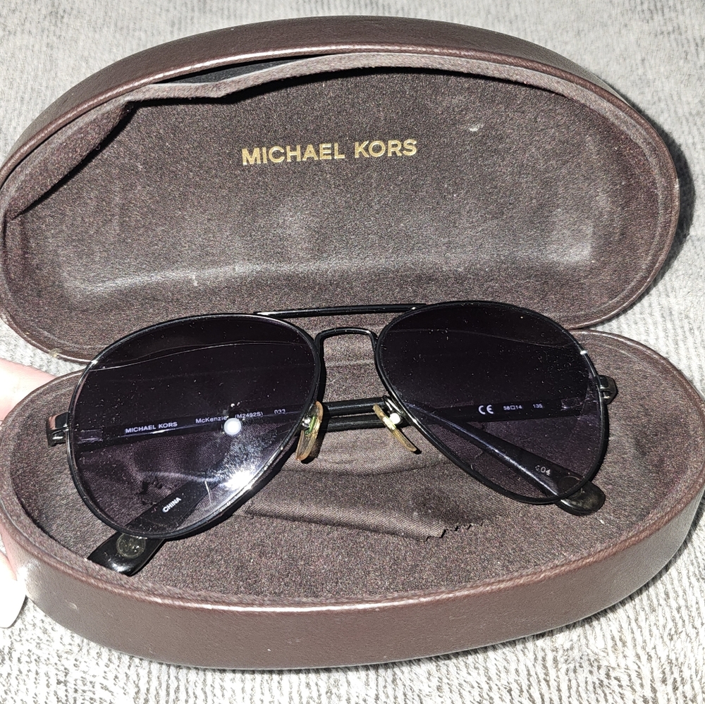 Michael Kors Aviator Sunglasses